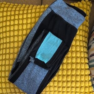 Black & Gray Workout Pants